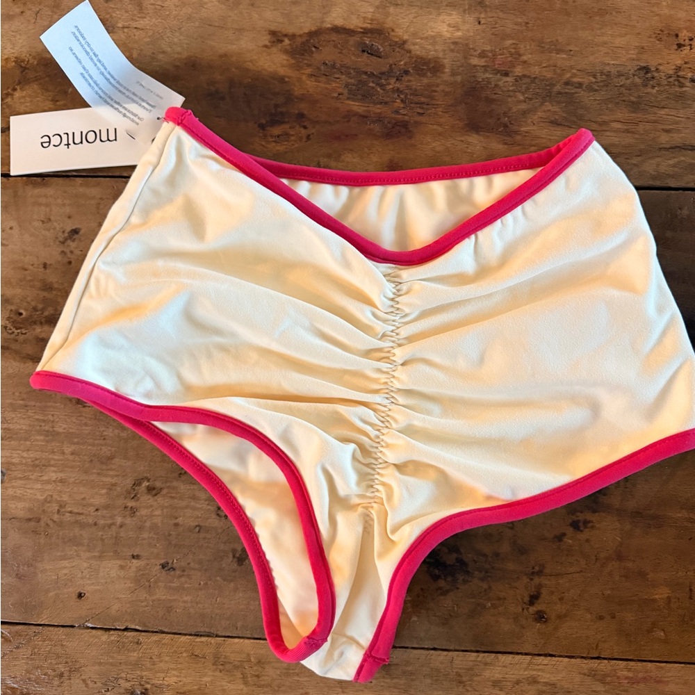 Montce high waisted Polly bikini bottom sz s - Picture 3 of 3